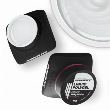 Liquid Polygel – Mellow Milky white –hema & tpo free