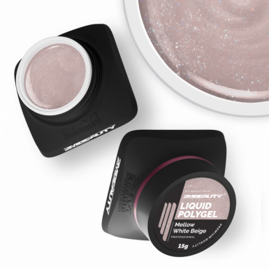 Liquid Polygel – Mellow White Beige –hema & tpo free