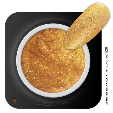 Gel colore - glitter - 520