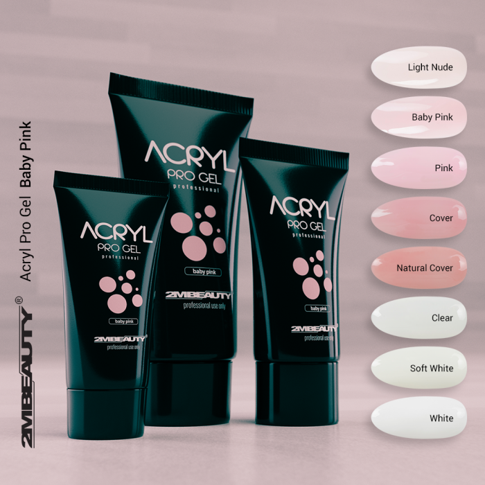 Acryl Pro Gel Baby Pink -Senza HEMA & TPO - Tubo