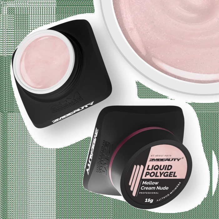 Liquid Polygel – Mellow Cream Nude –hema & tpo free