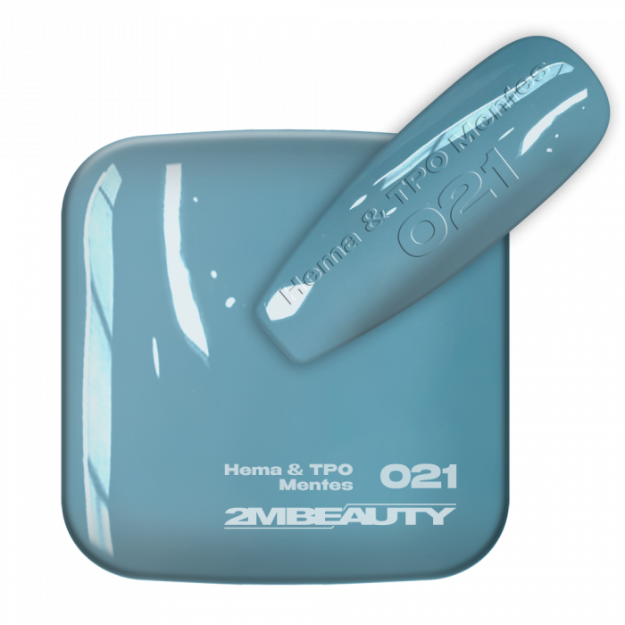 Gel Lack - Hema & TPO Free 021 : LAGUNA BLU
 
La gamma di Gel Lack senza HEMA e TPO di 2M...