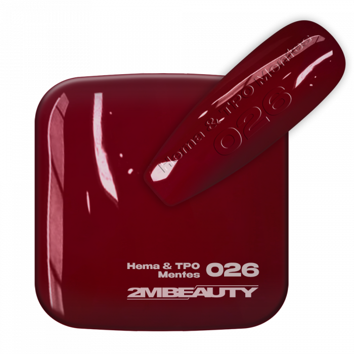 Gel Lack - Hema & TPO Free 026 : ROSSO INGLESE
 
La gamma di Gel Lack senza HEMA e TPO di...