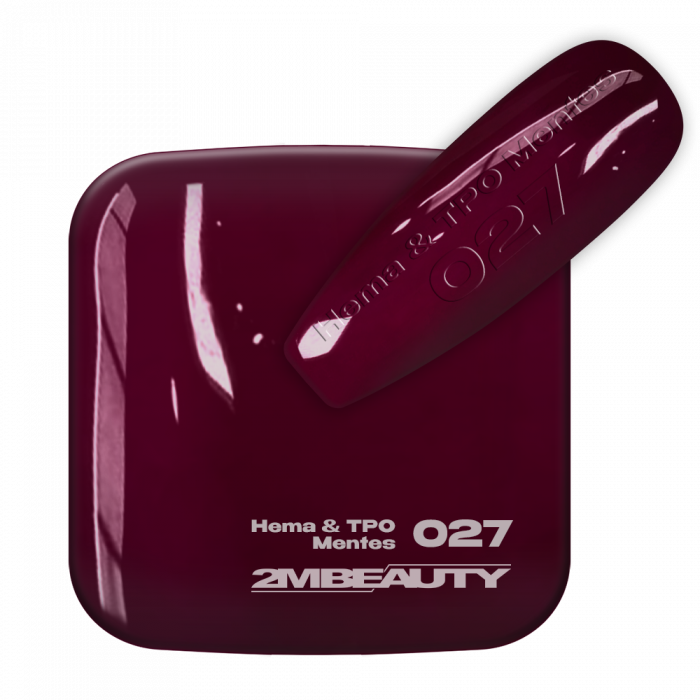 Gel Lack - Hema & TPO Free 027 : CHANTE RED
 
La gamma di Gel Lack senza HEMA e TPO di 2M...