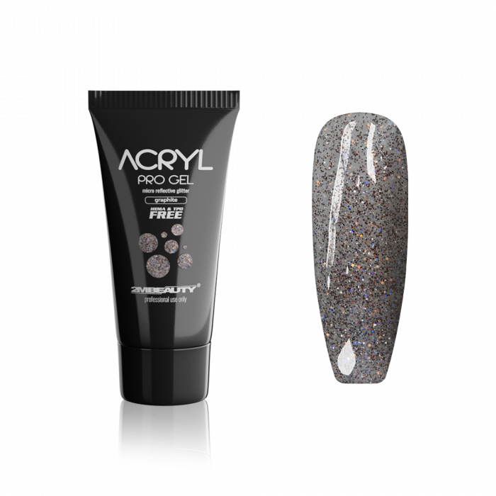 Acryl Pro Gel Micro Reflective Glitter Graphite - Gel Acrilico Senza HEMA & TPO:




Il nos...