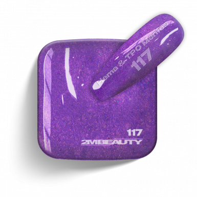 Hema & TPO Free 117: SPARKLING VIOLET
 
La gamma di Gel Lack senza HEMA e TPO di 2MBEAUTY...