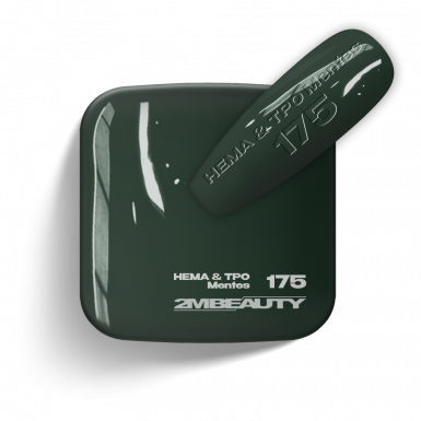 HEMA &TPO FREE - 175 Hema & TPO Free 175 : VERDE INTENSO
La gamma di Gel Lack senza HEMA e TPO di 2MBEAUTY &...