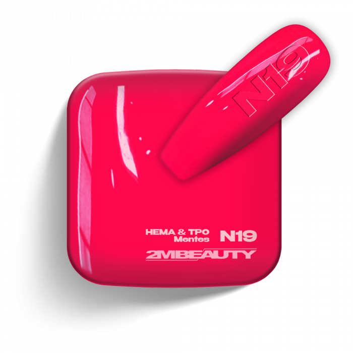 HEMA &TPO FREE - N019 Gel Polish - Neon N019 - senza HEMA e TPO
Tonalità sorbetto, consistenza cremosa con alta pi...