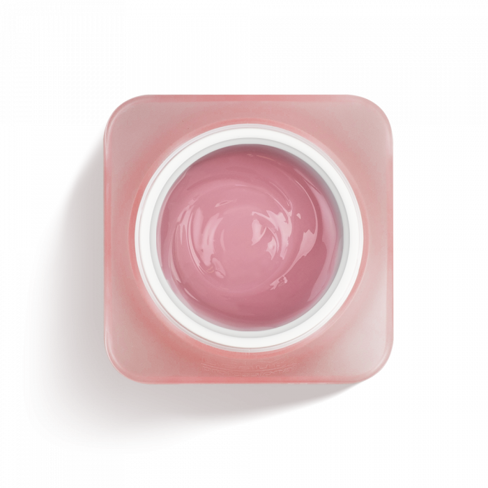 Gel costruttore trasparente con una delicata tonalit&agrave; rosa naturale.
Durante la polimerizzazi...