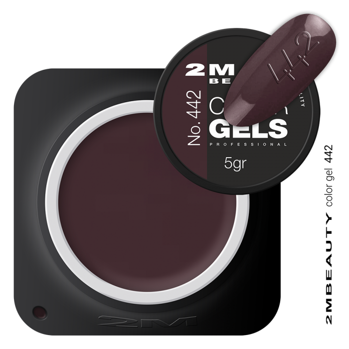 Gel colore - 442 Color gel altamente pigmentato Mescolare bene perima dell'uso...