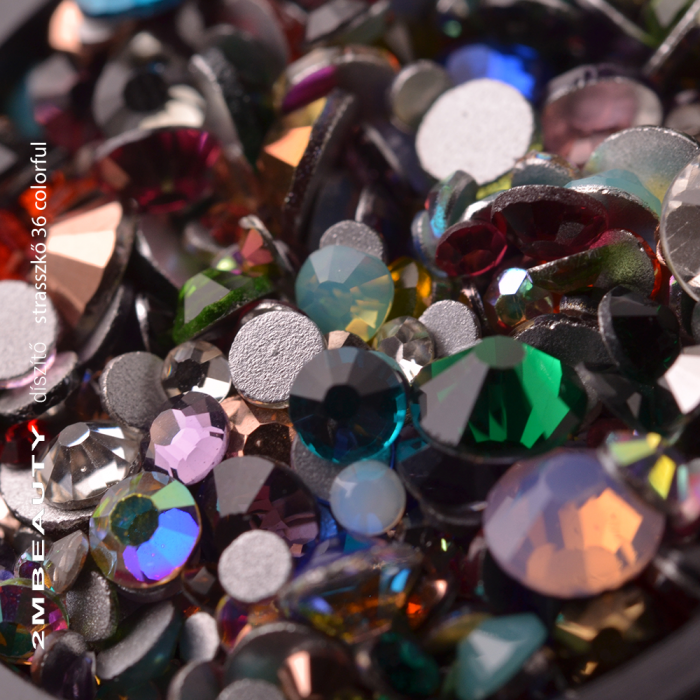 Strass 36 colorful