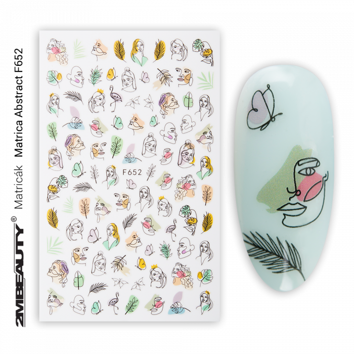 Sticker Abstract F652