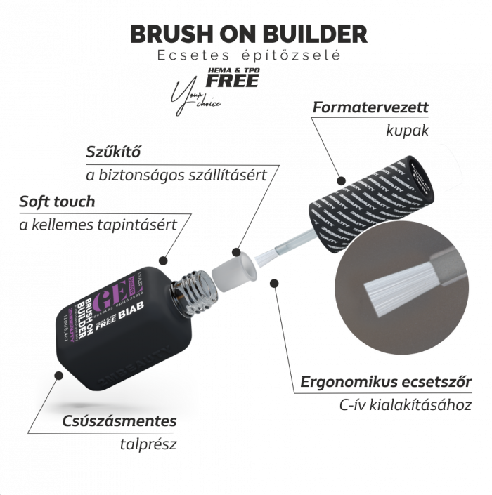 BRUSH ON BUILDER GEL BIAB - COLOR 013